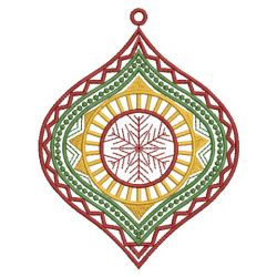 Colorful Christmas Ornaments 05(Sm) machine embroidery designs