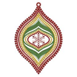 Colorful Christmas Ornaments 07(Lg) machine embroidery designs