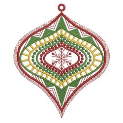 Colorful Christmas Ornaments 08(Md) machine embroidery designs