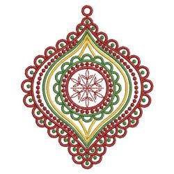 Colorful Christmas Ornaments 09(Md) machine embroidery designs