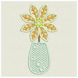 FSL Vase Flower 03 machine embroidery designs