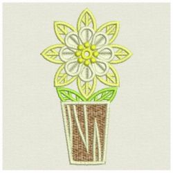 FSL Vase Flower 04 machine embroidery designs