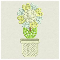 FSL Vase Flower 05 machine embroidery designs