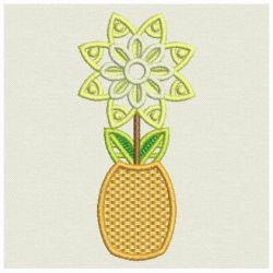 FSL Vase Flower 07 machine embroidery designs