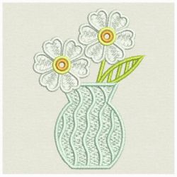 FSL Vase Flower 09 machine embroidery designs