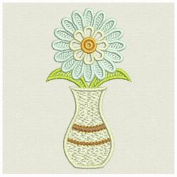 FSL Vase Flower 10 machine embroidery designs