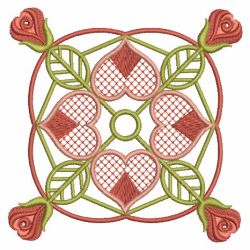 Rose Quilt 04(Md) machine embroidery designs