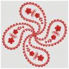 Paisley Redwork Quilt 01(Sm)