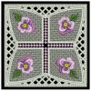 FSL Pansy Doily 08