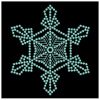 Candlewicking Snowflakes Quilt 10(Md)