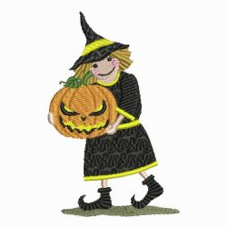 Halloween Witch 03 machine embroidery designs