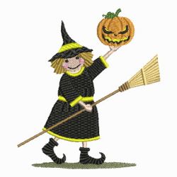 Halloween Witch 04 machine embroidery designs