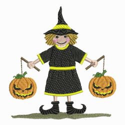 Halloween Witch 07 machine embroidery designs