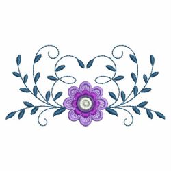 Heirloom Elegant Flower 01 machine embroidery designs