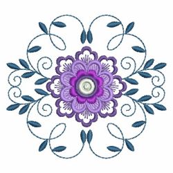 Heirloom Elegant Flower 05 machine embroidery designs