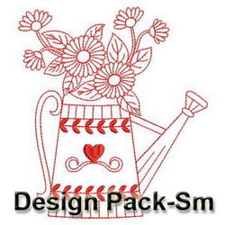 Garden Watering Can(Sm) machine embroidery designs