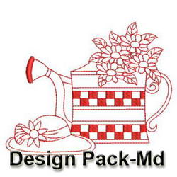 Garden Watering Can(Md) machine embroidery designs