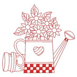 Garden Watering Can 05(Lg) machine embroidery designs