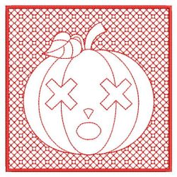 Halloween Pumpkin Quilt 03(Sm) machine embroidery designs