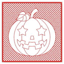 Halloween Pumpkin Quilt 06(Sm)