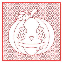 Halloween Pumpkin Quilt 07(Sm)