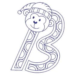 Redowrk Monkey Alphabets 02(Lg)