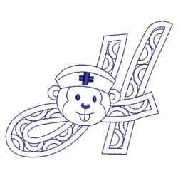 Redowrk Monkey Alphabets 08(Sm) machine embroidery designs