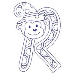Redowrk Monkey Alphabets 18(Lg)