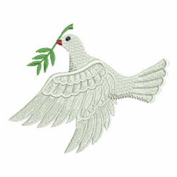 Dove of Peace 05 machine embroidery designs