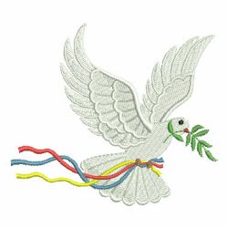 Dove of Peace 09 machine embroidery designs