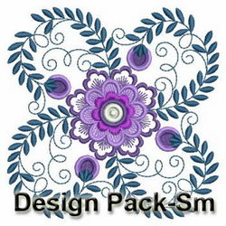 Heirloom Elegant Flower 2(Sm) machine embroidery designs