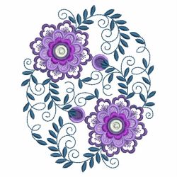 Heirloom Elegant Flower 2 04(Sm) machine embroidery designs