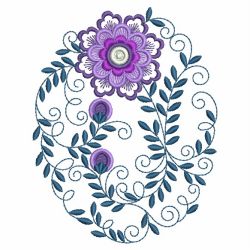 Heirloom Elegant Flower 2 05(Sm) machine embroidery designs