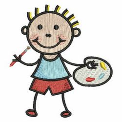 School Children 1 08 machine embroidery designs