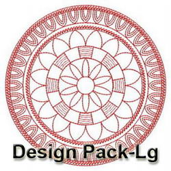 Round Symmetry Quilt(Lg) machine embroidery designs