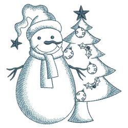 Bluework Snowman 2 03(Lg)