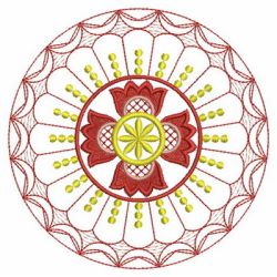 Fancy Round Symmetry 07(Md) machine embroidery designs