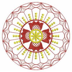 Fancy Round Symmetry 07(Lg) machine embroidery designs