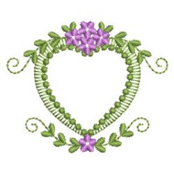 Heirloom Flower & Ribbon 1 02 machine embroidery designs
