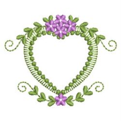 Heirloom Flower & Ribbon 1 02 machine embroidery designs