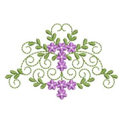 Heirloom Flower & Ribbon 1 09