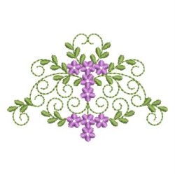 Heirloom Flower & Ribbon 1 09 machine embroidery designs