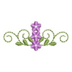 Heirloom Flower & Ribbon 1 10 machine embroidery designs