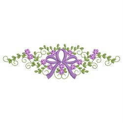 Heirloom Flower & Ribbon 2 03 machine embroidery designs