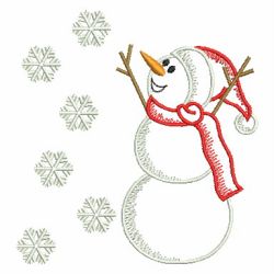 Holiday Snowman 01
