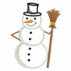 Holiday Snowman 09