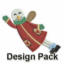 Country Snowman machine embroidery designs