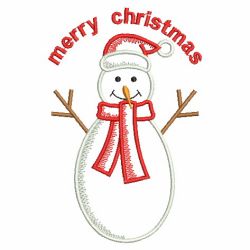 Holiday Snowman 2 02(Lg) machine embroidery designs