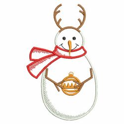 Holiday Snowman 2 08(Lg) machine embroidery designs