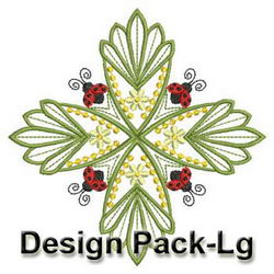 Ladybug Quilt(Lg) machine embroidery designs